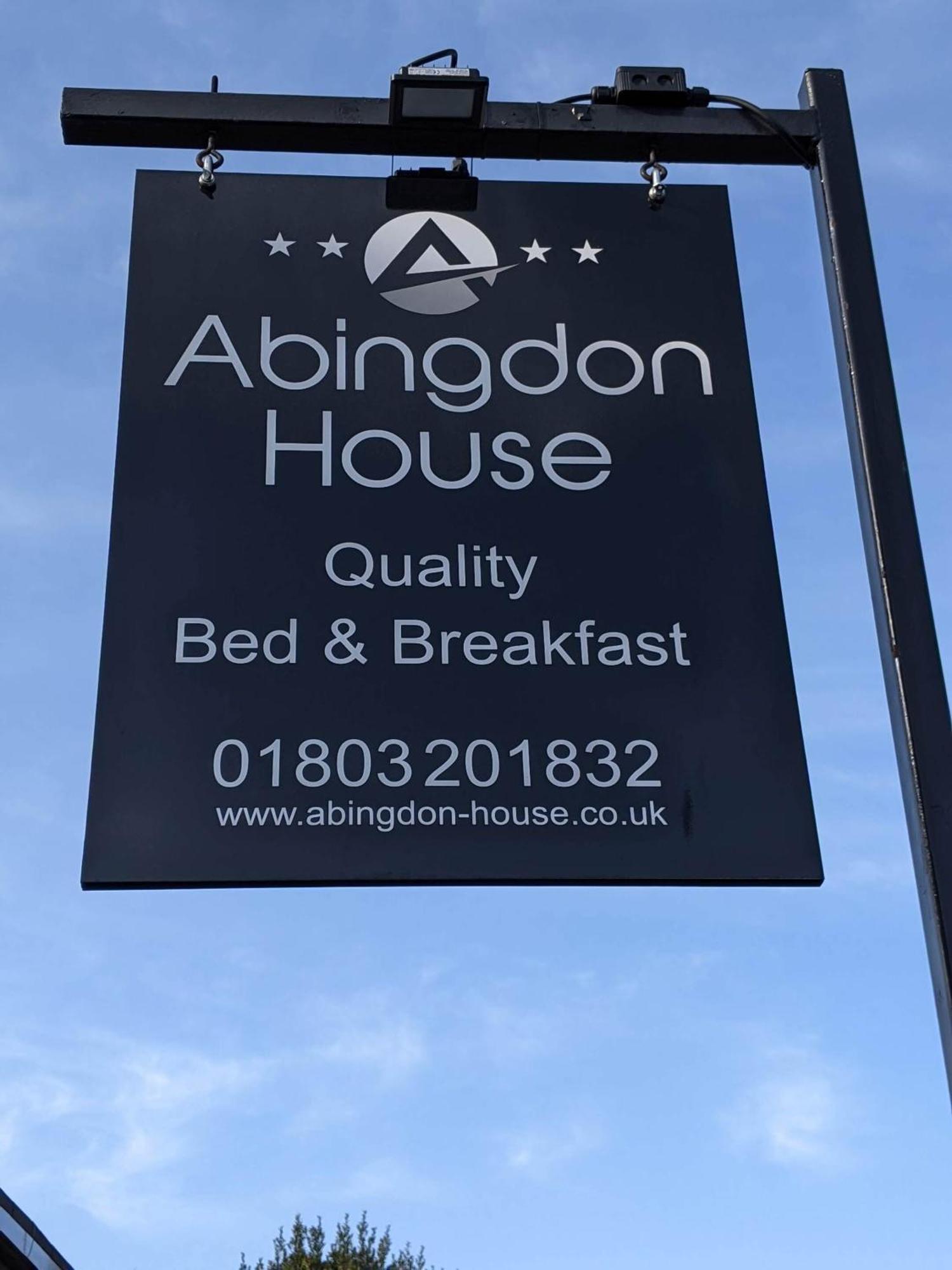 トーキー Abingdon House Bed & Breakfast エクステリア 写真